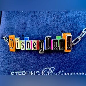 EXCLUSIVE NEW Crislu x Disneyland Marquee Bracelet